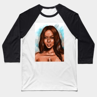 Naomi Campbell Baseball T-Shirt